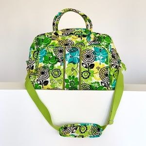 Vera Bradley Weekender Travel Duffle Bag Limes Up